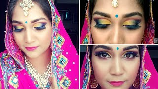 Indian Bridal Makeup | The Engagement/Sangeet Look | Step by Step for Beginners | #bandbaajabarat