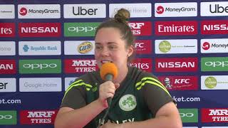Ireland captain Laura Delany pre match press conference