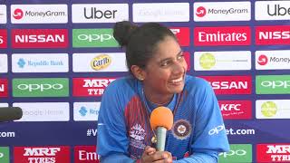 India player Mithali Raj – post match press conference