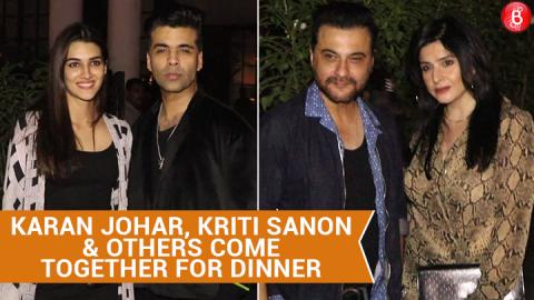 Karan Johar, Kriti Sanon & others come together for Dinner at Soho House