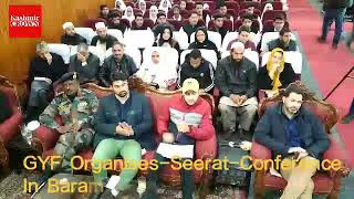 Seerat Nabi Conference held Sherwani Hall Baramulla