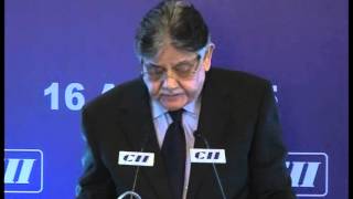 Presentation on "The CII Agenda 2015-16" by CII President, Mr. Sumit Mazumder