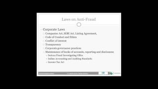 Indian Legal System in Fraud Prevention, Monitoring and Reporting