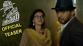 Agent Sai Srinivasa Athreya Teaser | Naveen Polishetty | Shruti Sharma