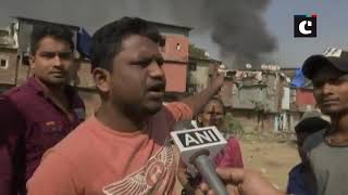 Fire breaks out at slum in Mumbai’s Bandra