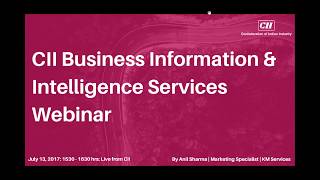 CII Business Information Intelligence Services