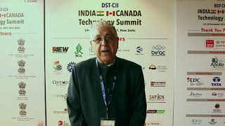 Prof. Arun Kumar Grover, Panjab University at DST-CII INDIA-CANADA Technology Summit