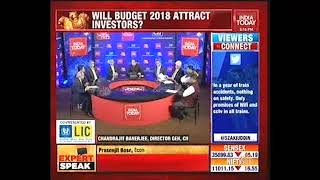 Mr Chandrajit Banarjee, DG, CII Sharing Views on Capital Gains in Budget 2018 India Today Aaj Tak