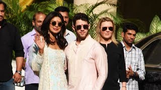 Nick Jonas And Priyanka Chopras Pre- Wedding Pooja In Mumbai