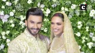 Deepika-Ranveer shine bright at their wedding reception