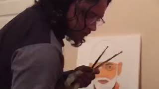 Atlanta USA | Navneet Agnihotri | Live Sai Baba Painting | Full Video | 28th Nov 2018