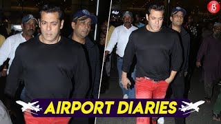 Dashing Salman Khan spotted at Mumbai Airport