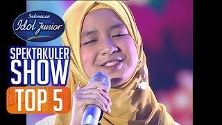 NASHWA - CAN'T HELP FALLING IN LOVE (Elvis Presley) - TOP 5 - Indonesian Idol Junior 2018