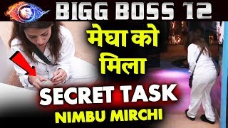 Nimbu Mirchi SECRET TASK To Megha Dhade | TANTRA | Bigg Boss 12 Latest Update