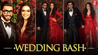 Deepika Padukone and Ranveer Singh look classy and chic at their Mumbai party