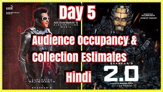 2Point0 Movie Audience Occupancy And Collection Estimates Day 5 In Hindi Version