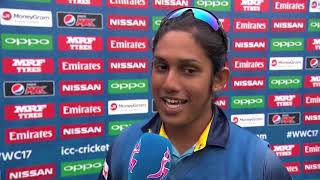 29 June, Bristol Sri Lanka Chamari Athapaththu post match interview