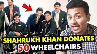 Shahrukh Khans Meer Foundation Donates 50 Wheelchairs To Para Athletes