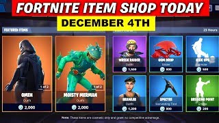 Fortnite Item Shop MOISTY MERMAN SKIN! [December 4th, 2018] (Fortnite Battle Royale)