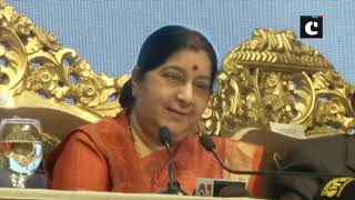 EAM Swaraj calls on Abu Dhabi’s Crown Prince; says 'India-West Asia relations at peak with PM Modi'