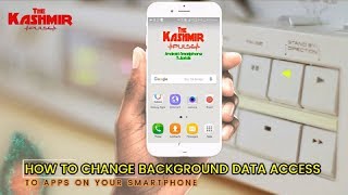 How To Change Background Data Access for Android Smartphone Apps