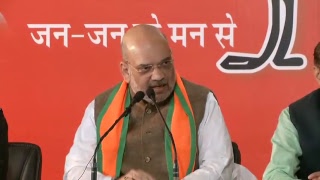 Press Conference by Shri Amit Shah in Jaipur, Rajasthan 5.12.2018