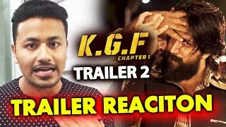 KGF Trailer | REVIEW | REACTION | Yash Srinidhi Shetty