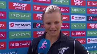 6 July, Taunton - New Zealand - Suzie Bates post match press conference