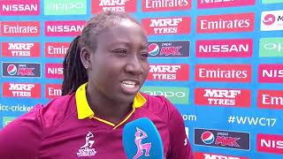 6 July, Taunton - West Indies - Stafanie Taylor post match press conference