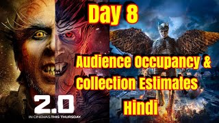 2Point0 Movie Audience Occupancy And Collection Estimates Day 8 Hindi Version