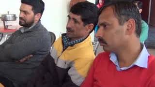 सोलन में गैर कृषक संघर्ष समिति द्वारा प्रेसवार्ता का आयोजन किया गया।
