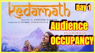 Kedarnath Movie Audience Occupancy Day 1 Morning Shows