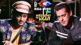 Riteish Deshmukh And Salman Khan Masti On Weekend Ka Vaar | Mauli Promotion | Bigg Boss 12 Upadate