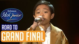 DEVEN - THE GREATEST LOVE OF ALL (George Benson) - ROAD TO GRAND FINAL - Indonesian Idol Junior 2018
