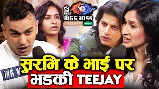Karanvirs Wife Teejay Angry On Surbhi Ranas Brother | Weekend Ka Vaar | Bigg Boss 12