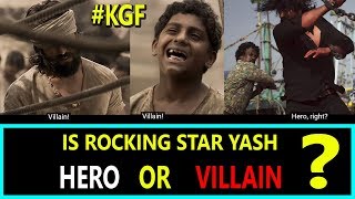 Is Rocking Star YASH Is HERO OR VILLAIN In KGF Movie? Public Reaction