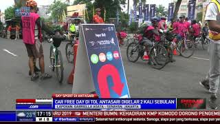 Peserta Sky Sport Senayan Tercampur dengan Superball Run 2018