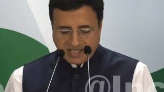 Highlights: AICC Press Briefing by Randeep Singh Surjewala on assembly Election