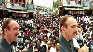 Ghulam Nabi Azad Election Campaigning In Telangana | @ SACH NEWS |