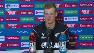 New Zealand Captain Kaylum Boshier Speaks After The Quarter final Loss To Afghanistan In The ICC U19 Cricket World Cup