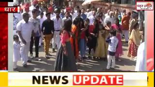 धार में  राठौर समाज द्वारा अनकुट मोहत्सव पर भव्य विशाल चल  समारोह निकाला गया
