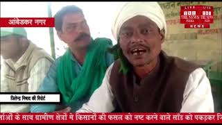Ambedkar Nagar ] नाराज भारतीय किसान यूनियन के कार्यकर्ताओं ने जमकर धरना प्रदर्शन किये