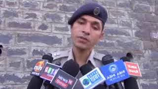 कसौली में हुए गोली कांड  ki अतिरिक्त पुलिस अधीक्षक शिव कुमार ने प्रेस वार्ता कर विस्तृत जानकारी दी ।