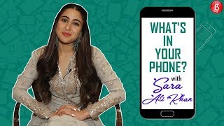 Whats on my phone| Sara Ali Khan |