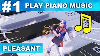 LOCATION 1 - Play the Sheet Music on the Pianos near Pleasant Park Week 2 Challenges Season 7