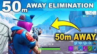 Eliminate Opponent from at least 50m away FORTNITE CHALLENGE - FORTNITE WEEK 2 CHALLENGES SEASON 7