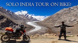 Watch This Amazing Journey Of Gutsy Goan Biker Who  Went On A Solo India Tour!