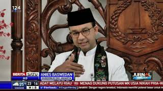 Anies Gelar Perayaan Juara Persija Jakarta di Balaikota