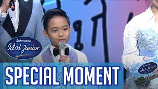 Wow! Deven Mendapatkan Dukungan Dari Marion Jola! - GRAND FINAL - Indonesian Idol Junior 2018