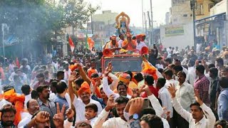 गोशामहल से जीत के बाद विधायक राजा सिंह की विजय यात्रा देखकर चौक गया पूरा हैदराबाद